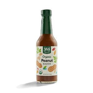 365 by whole foods market, organic peanut sauce, 10 ounce
