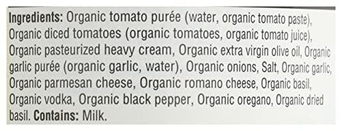 365 by Whole Foods Market, Organic Creamy Vodka Pasta Sauce, 25 Ounce