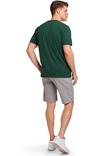 Russell Athletic mens Essential Short Sleeve Tee T Shirt, Dark Green, Large US