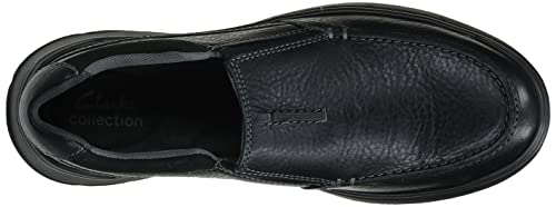 Clarks Men's Cotrell Free Shoe, black oily leather, 13 Wide US