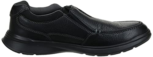 Clarks Men's Cotrell Free Shoe, black oily leather, 13 Wide US