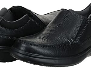 Clarks Men's Cotrell Free Shoe, black oily leather, 13 Wide US