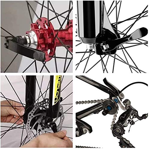 Bike Axle CYSKY Quick Release Skewer Front Rear Bicycle Axle Wheel Hub Fit for Road Bike, Mountain Bike, MTB, BMX (1 Pair)