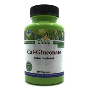 daily's calcium gluconate™ 100 capsules