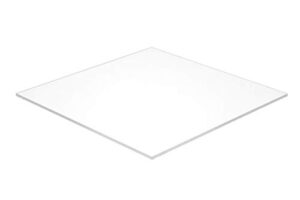 falken design falkenacrylic_d504_118_6x6 acrylic sheet, plastic/plexiglas/lucite, 6" x 6-1/8", grey