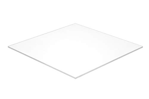 Falken Design falkenacrylic_2447_354_12x36 Acrylic Sheet, Plastic/Plexiglas/Lucite, 12" x 36-3/8", White