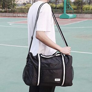 Arxus Travel Lightweight Waterproof Foldable Storage Carry Luggage Duffle Bag (Black)
