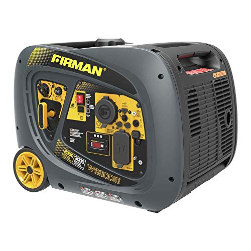 FIRMAN Inverter Portable Generator, 171cc Engine with Electric Start, 3300W Power Generator with Run Time of 9 hours, Whisper Series Generator, 109lbs