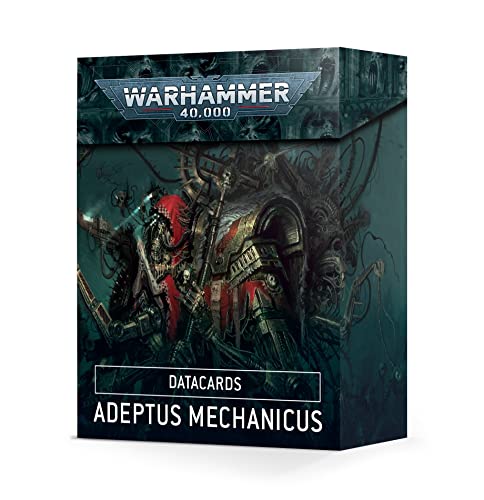 Games Workshop 60220116004" Datacards Adeptus Mechanicus Miniature