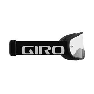 Giro Tempo Unisex Adult Mountain Bike Protective Goggles - Black, Clear Lens (2023)