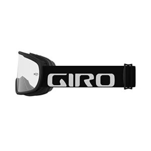 Giro Tempo Unisex Adult Mountain Bike Protective Goggles - Black, Clear Lens (2023)