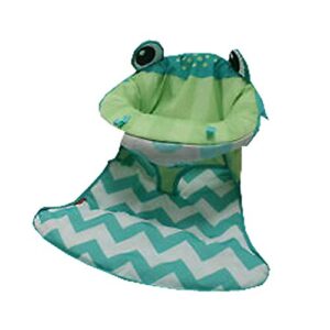 replacement seat pad for fisher-price sit-me-up floor seat cmh49 - includes citrus frog pad