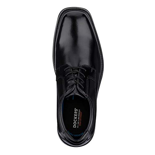 Dockers Mens Irving Slip Resistant Work Dress Oxford Shoe, Black, 12 M