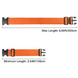 Luxebell Luggage Straps Suitcase Belt Travel Accessories, 1.96 in W x 6.56 ft L 4 Colors