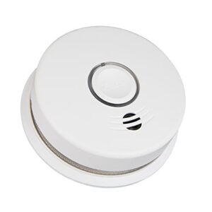 kidde smoke detector, 10-year battery, photoelectric sensor wire-free interconnect smoke alarm, voice alert