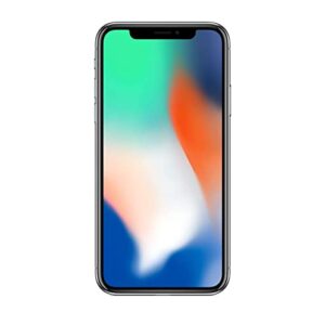 Apple iPhone X, 256GB, Silver - For GSM (Renewed)