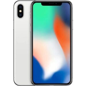 Apple iPhone X, 256GB, Silver - For GSM (Renewed)