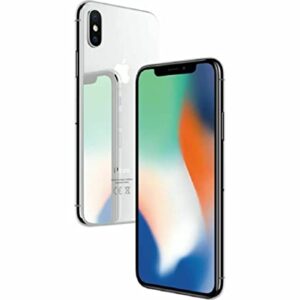 Apple iPhone X, 256GB, Silver - For GSM (Renewed)