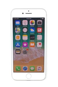 apple iphone 8, us version, 256gb, silver - gsm carriers (renewed)