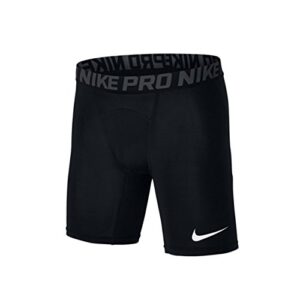 nike mens pro shorts (m, blk/antrct/wht), black/anthracite/white, size medium