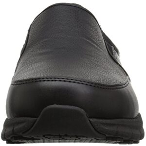 Skechers Men's Nampa-Groton Food Service Shoe, Black, 9 Wide