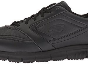 Skechers Men's Nampa Food Service Shoe, Black, 13