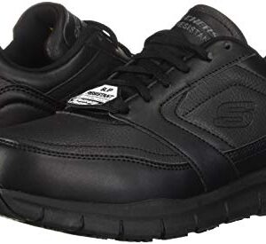 Skechers Men's Nampa Food Service Shoe, Black, 13