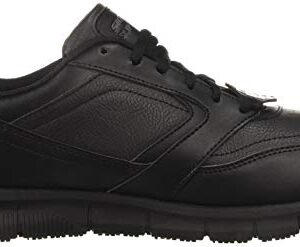 Skechers Men's Nampa Food Service Shoe, Black, 13