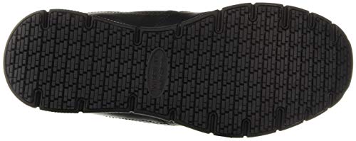 Skechers Men's Nampa Food Service Shoe, Black, 13