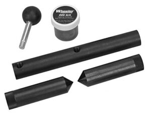 wheeler scope ring alignment and lapping kit, 34mm for scope mounting, accuracy, gunsmithing, black