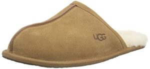 ugg men's scuff slipper, chestnut, 10