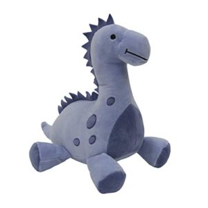 bedtime originals roar dinosaur plush rex, blue, 1 count (pack of 1)