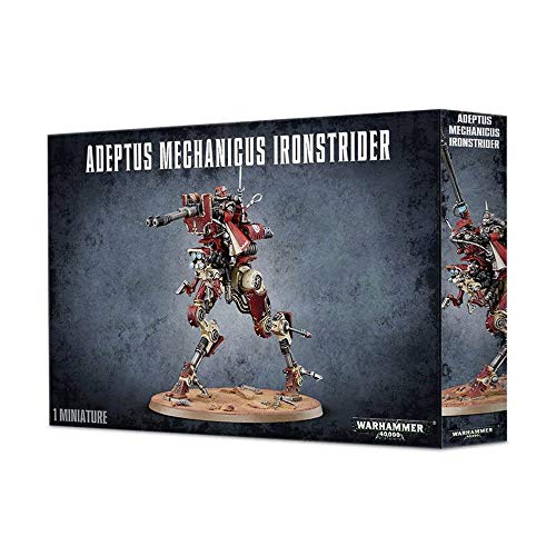 Games Workshop 99120116017" Adeptus Mechanicus Ironstrider Figure, Black for ages 12 years to 99 years