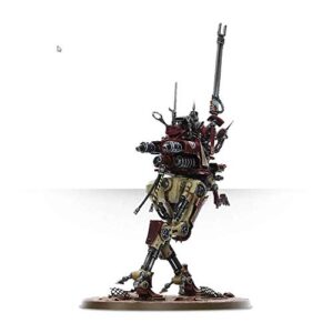 Games Workshop 99120116017" Adeptus Mechanicus Ironstrider Figure, Black for ages 12 years to 99 years