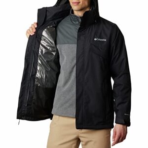 Columbia Men's Bugaboo II Fleece Interchange Jacket, Black, Large