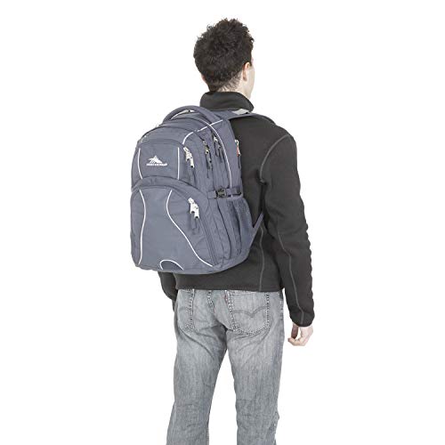 High Sierra Swerve Laptop Backpack, True Navy, One Size