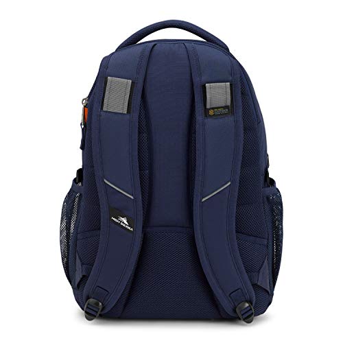 High Sierra Swerve Laptop Backpack, True Navy, One Size