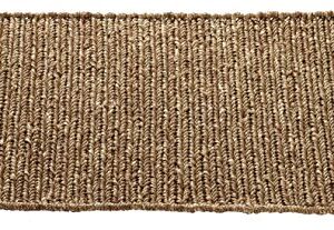 HF by LT Sophia Braided Seagrass and Jute Doormat, 18 x 30 inches, Durable and Sustainable Handwoven Seagrass and Jute, Static Free, Beige