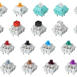 Glorious Keyboard Switch Sample Pack - Gateron | Kailh | Panda | Lynx Mechanical Keyboard Switches