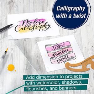 Faber-Castell Modern Calligraphy Kit - Lettering and Calligraphy Crafts for Adults with Pitt Artist Pens