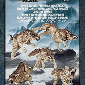 Games Workshop 99120101221" Space Wolves Fenrisian Wolf Pack Plastic Kit