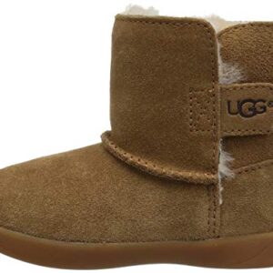 UGG unisex child Keelan Ankle Boot, Chestnut, 8 Toddler US