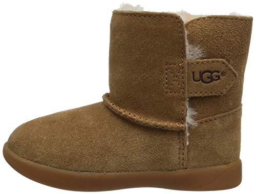 UGG unisex child Keelan Ankle Boot, Chestnut, 8 Toddler US