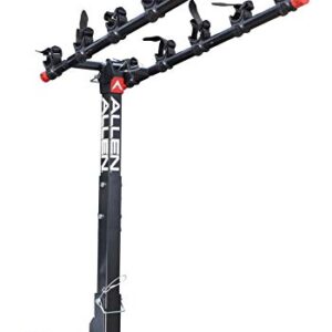 Allen Sports Deluxe Locking Quick Release 5-Bike Carrier for 2 in. Hitch, Model 552QR , Black