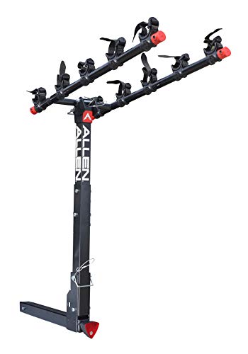 Allen Sports Deluxe Locking Quick Release 5-Bike Carrier for 2 in. Hitch, Model 552QR , Black