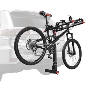 Allen Sports Deluxe Locking Quick Release 5-Bike Carrier for 2 in. Hitch, Model 552QR , Black