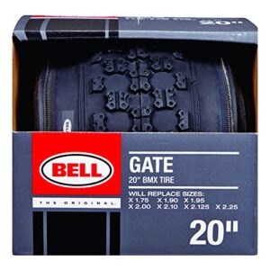 Bell 7091019 BMX Bike Tire, 20" x 1.75-2.25", Black