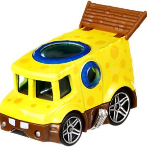 Hot Wheels Spongebob Vehicle, 1:64 Scale