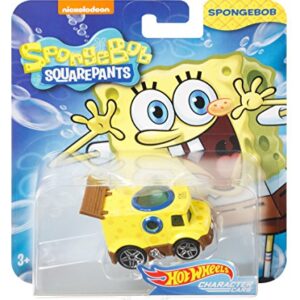 Hot Wheels Spongebob Vehicle, 1:64 Scale