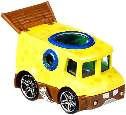 Hot Wheels Spongebob Vehicle, 1:64 Scale